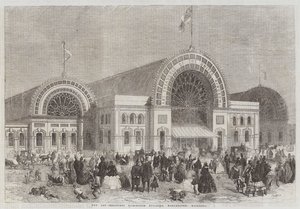 The Art-Treasures Exhibition Building, Manchester, Exterior